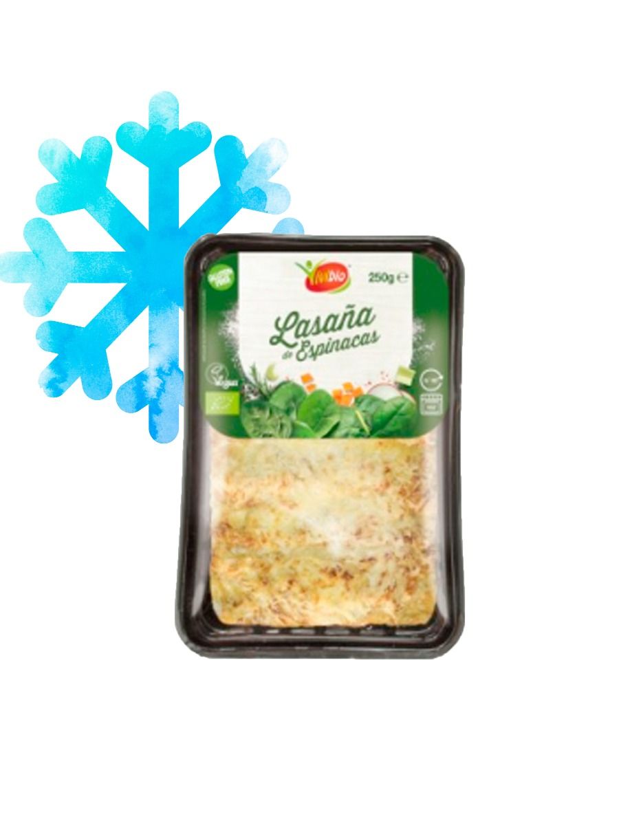 Lasaña de Espinacas 250g Vivibio