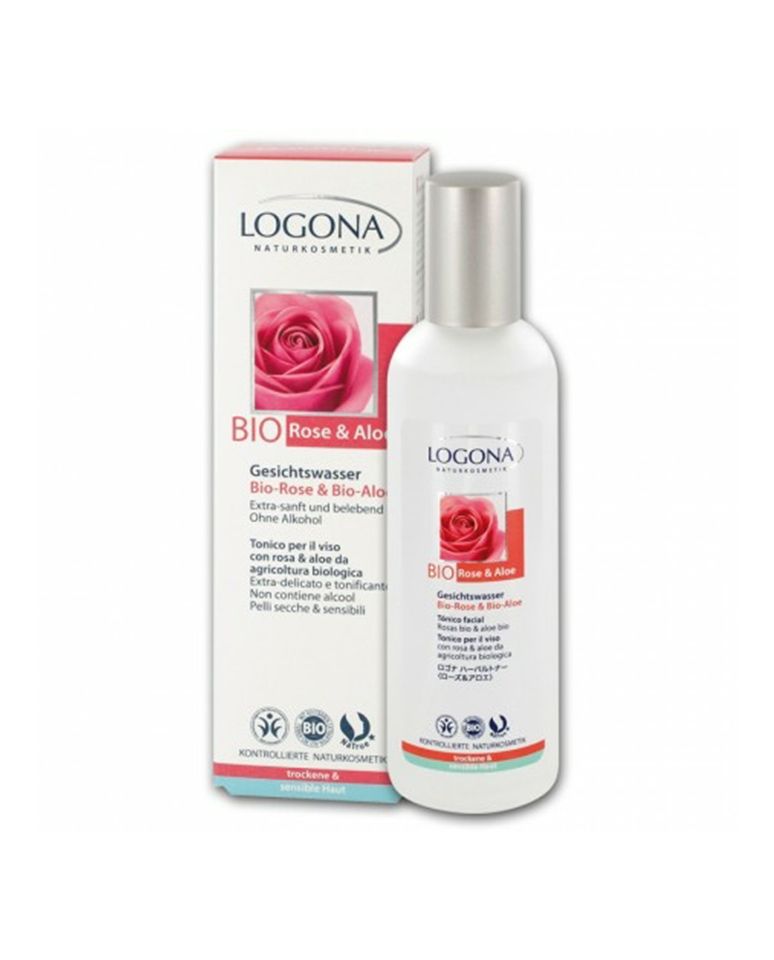 Leche Limpiadora de Rosas y Aloe Vera 125ml Logona