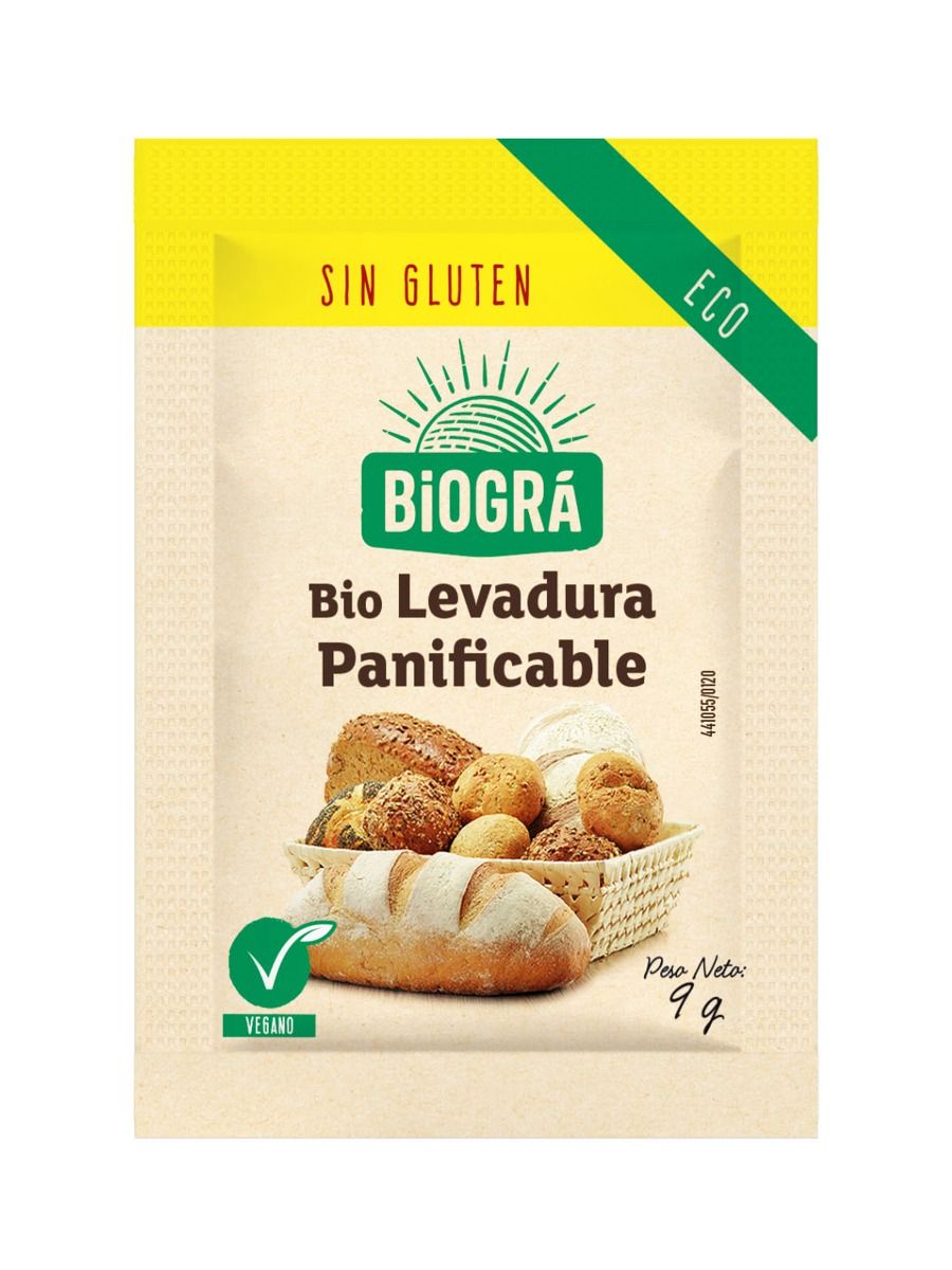 Levadura Panificable 9g Biográ