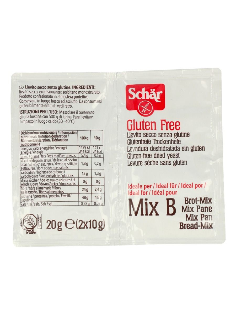 Levadura seca 20g Schär