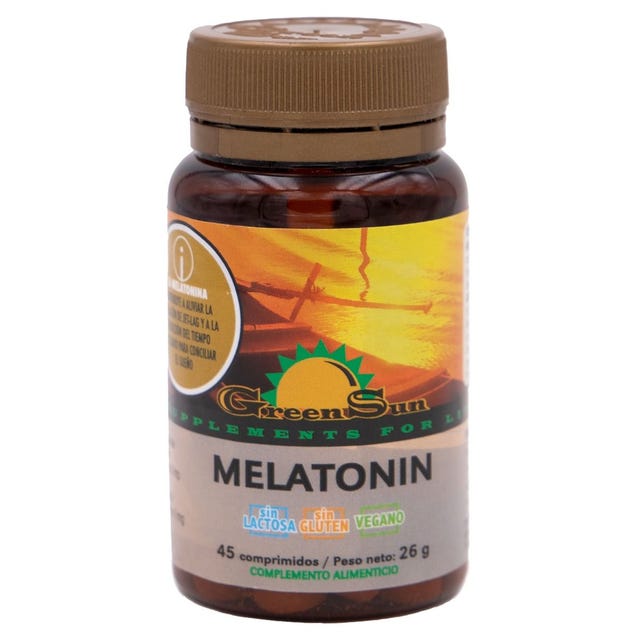 Melatonina 45 comprimidos Green Sun