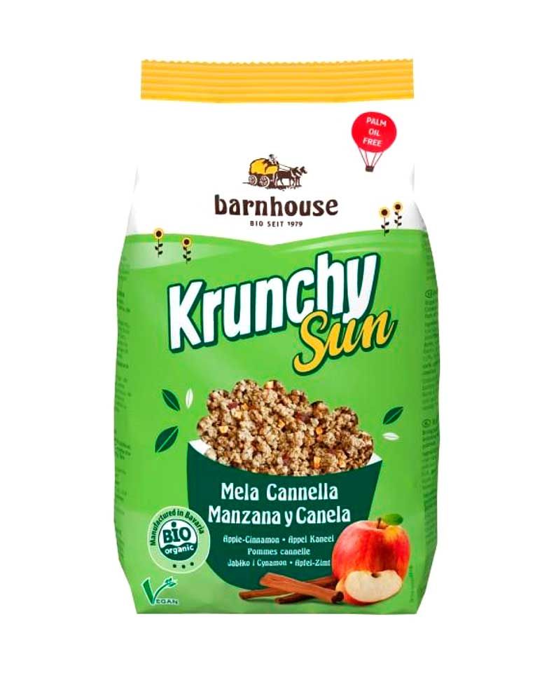 MUESLI KRUNCHY MANZANA CANELA 750gr