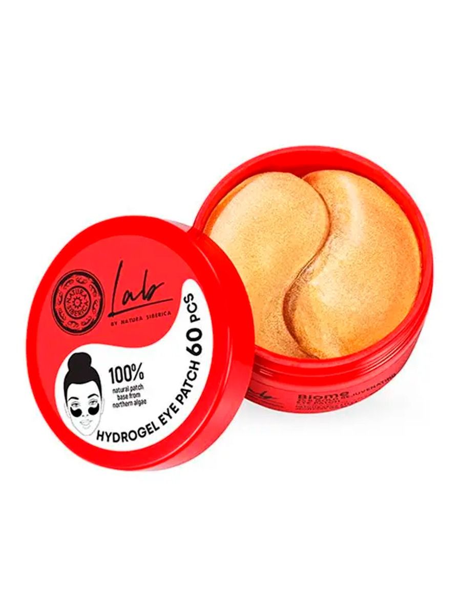 Parches de Oro 24kt Rejuvenecedor Contorno de Ojos 60ud Natura Siberica