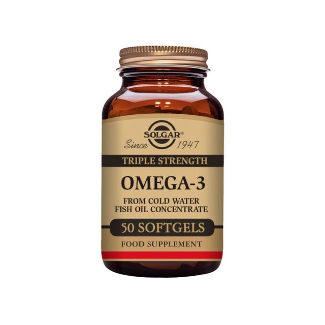 Omega-3 Triple Concentración 50 cápsulas Solgar