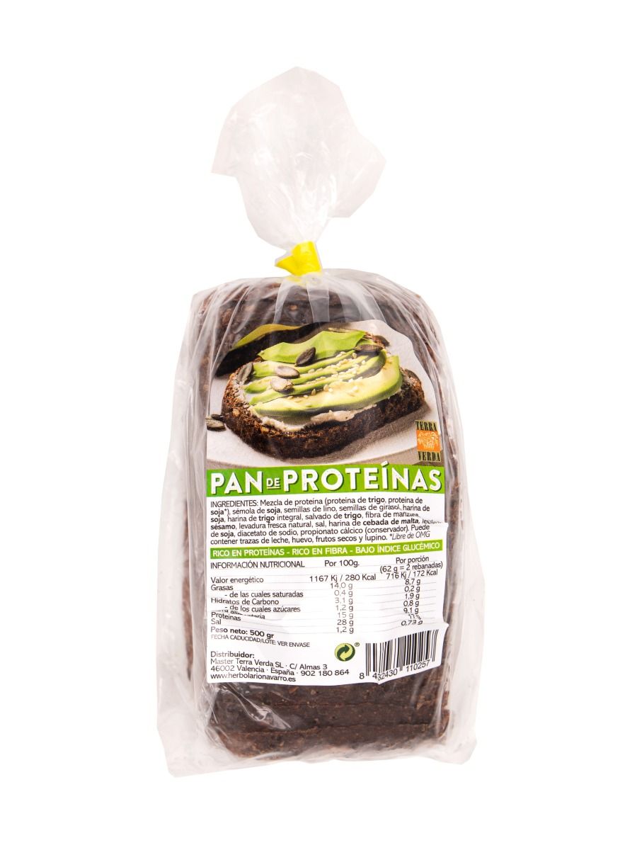 Pan de Proteínas 500g Terra Verda