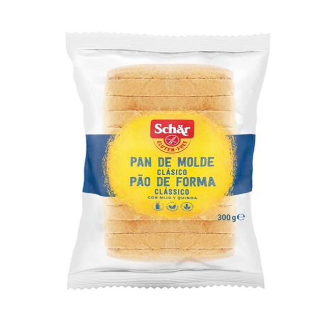 Pan de molde clásico 300g Schär