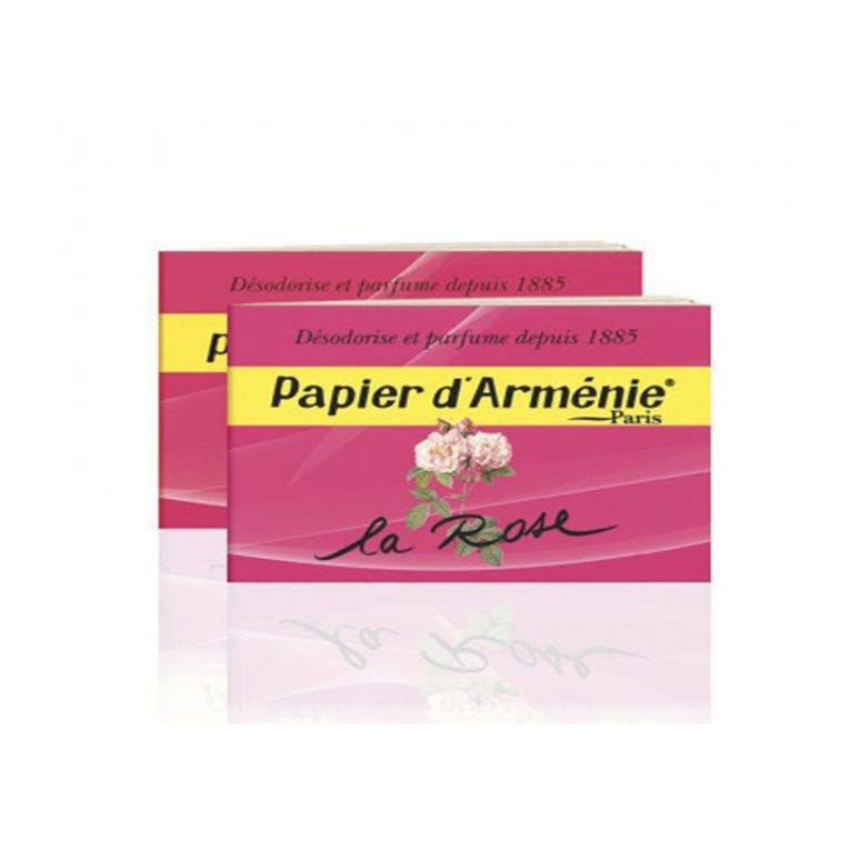 Papel de Armenia rosa 26 hojas Papier D'Arménie