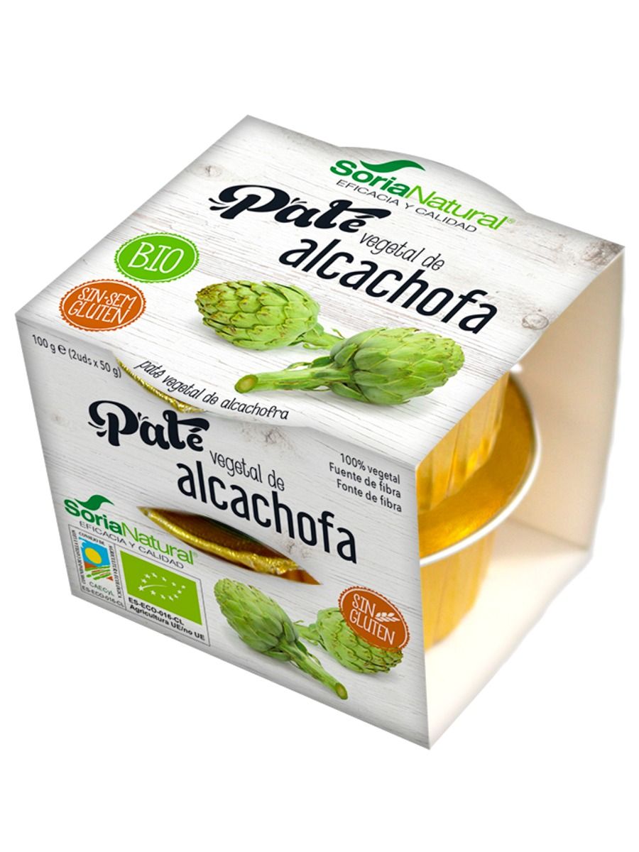 Paté de alcachofa bio 100g Soria Natural