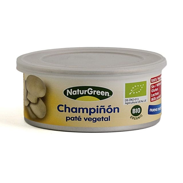 Paté de champiñónes 125g Naturgreen