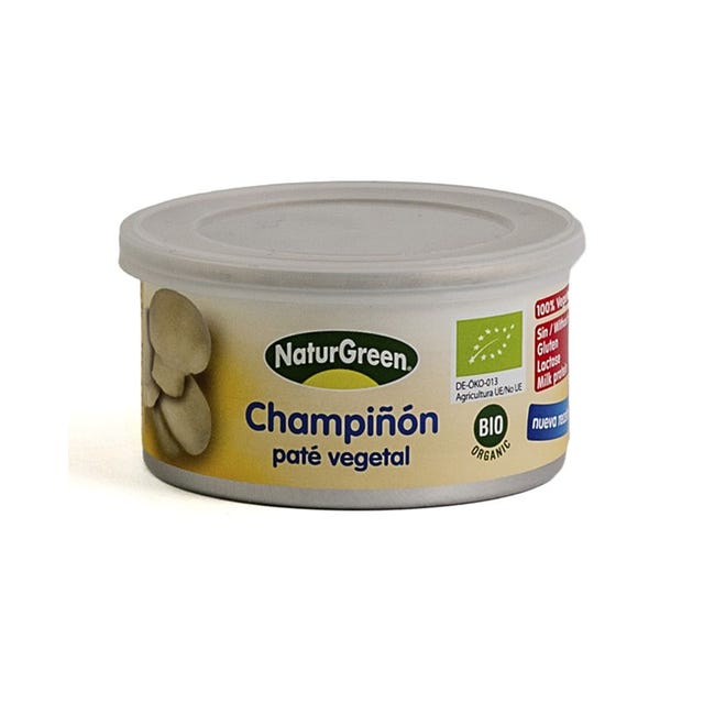 Paté de champiñónes 125g Naturgreen
