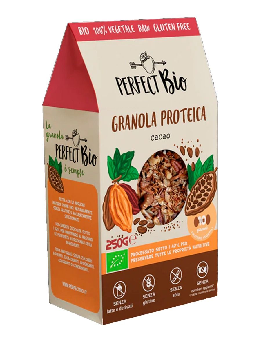 Granola Proteica de Cacao 250g Perfect Bio