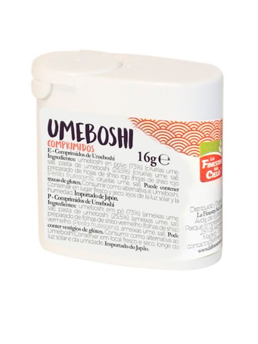 PILDORAS UMEBOSHI 16grs