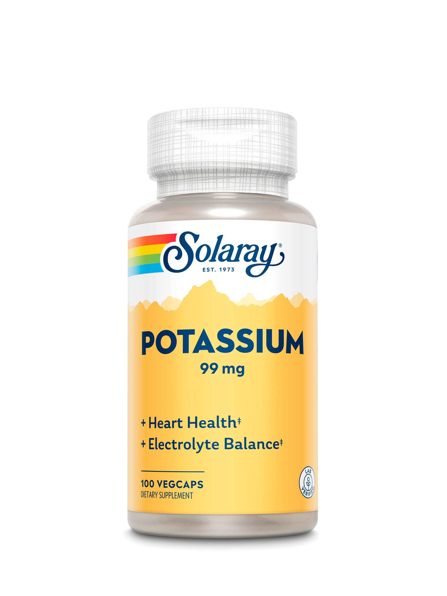 Potasio Citrato 60 cápsulas vegetales Solaray