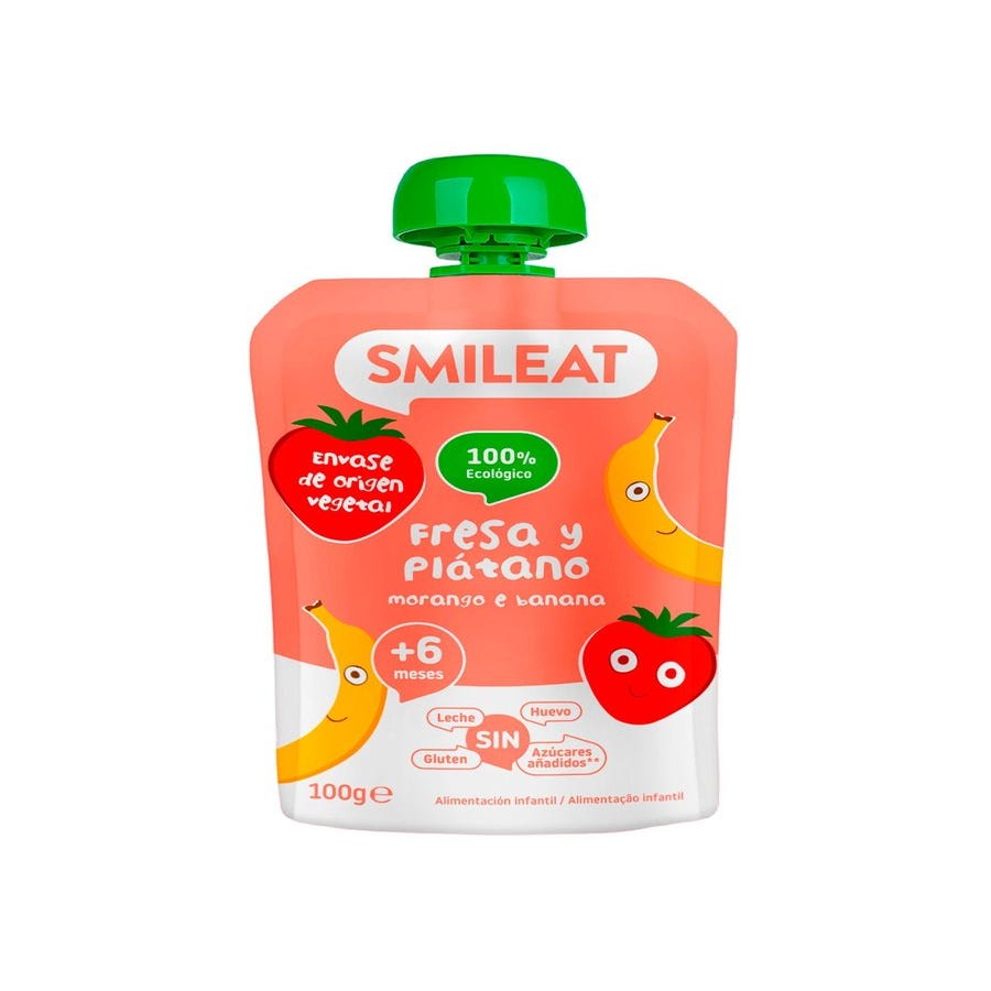 Smileat Potito Frutas Pack 4 Unidades