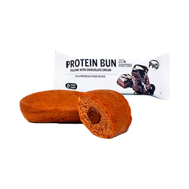 Protein Bun Doble Chocolate 60g PWD Nutrition
