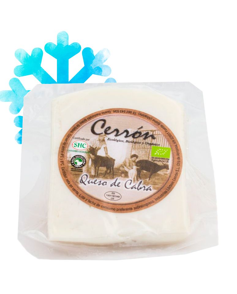 Queso de cabra maduro en cuña 250g Cerrón
