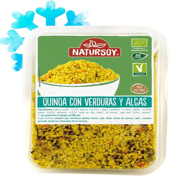 Quinoa con Verduras 300g Natursoy