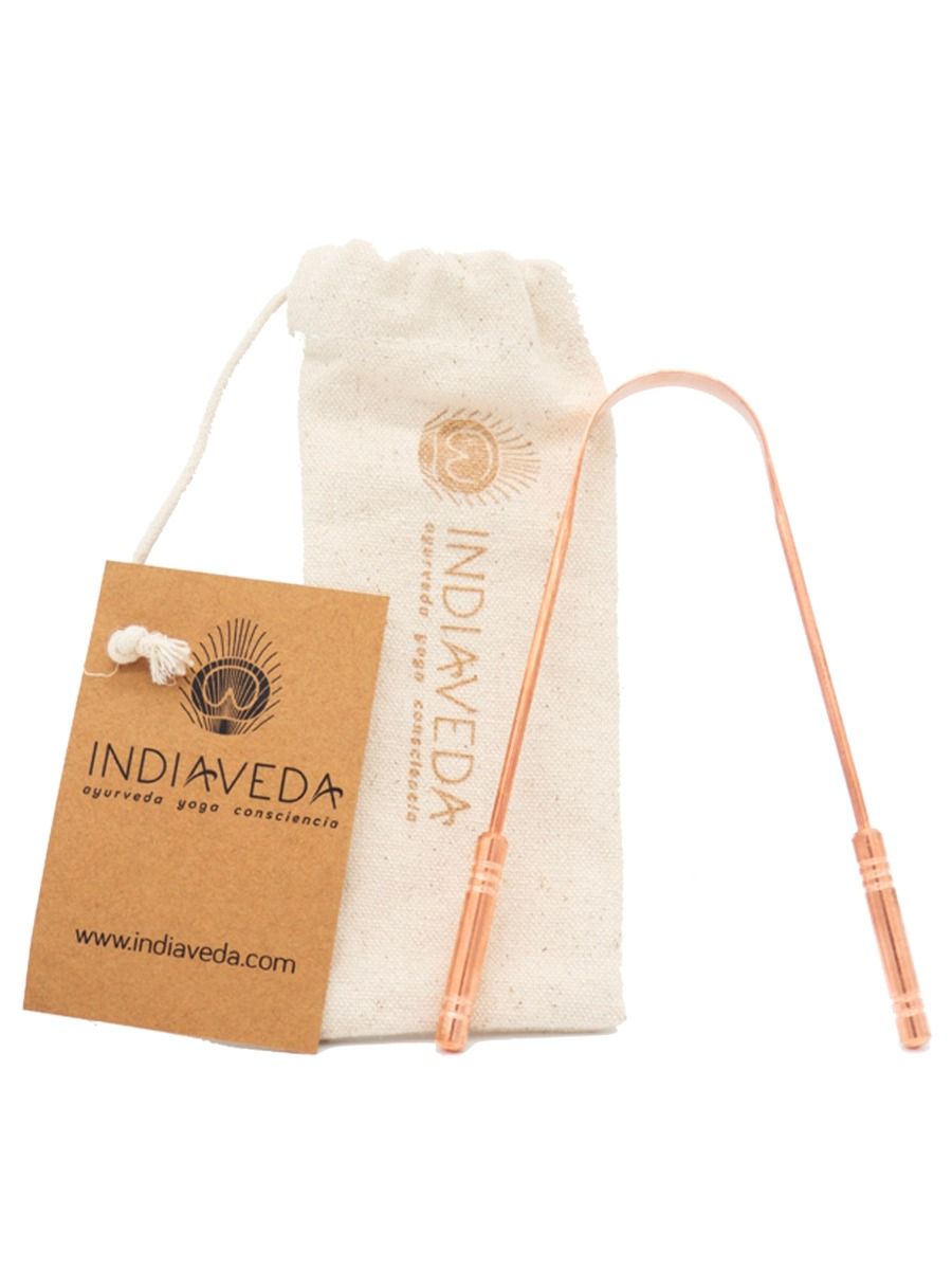 Raspador de Lengua de Cobre Indiaveda