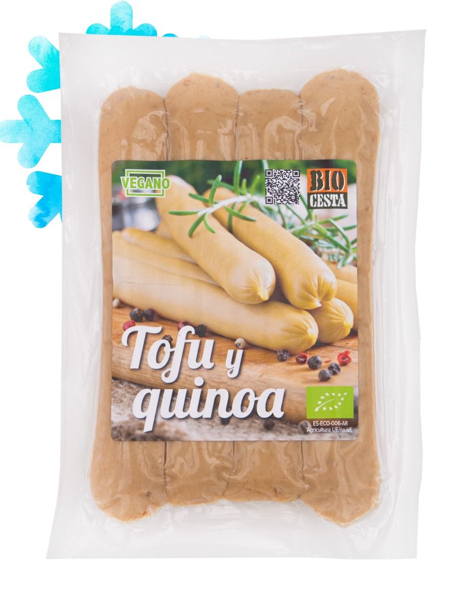 Frankfurt de Tofu y Quinoa 200g Bio Cesta