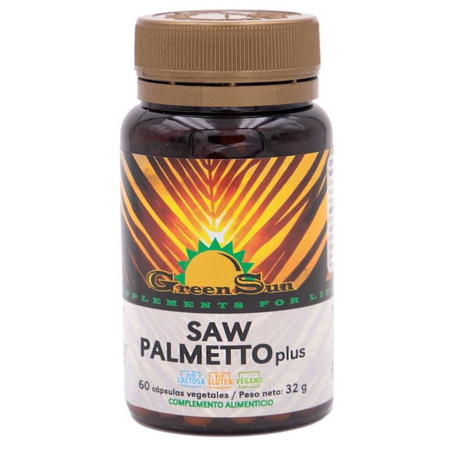 Saw Palmetto Plus 60 cápsulas Green Sun