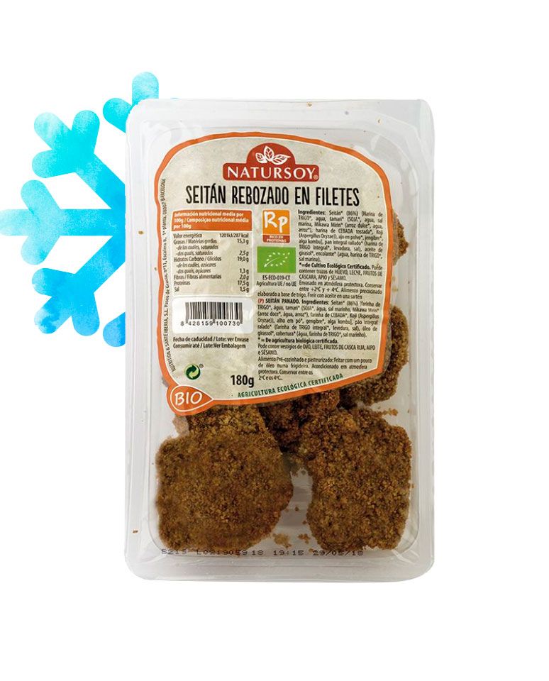 Seitán Rebozado 180g Natursoy