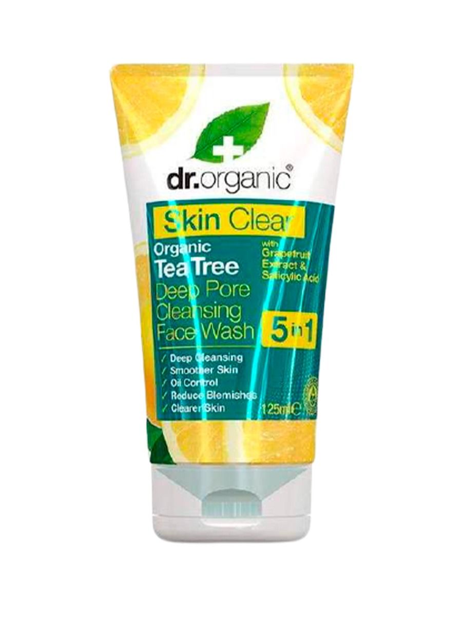 Skin Clear Limpiador Facial Poro 125ml Dr.Organic