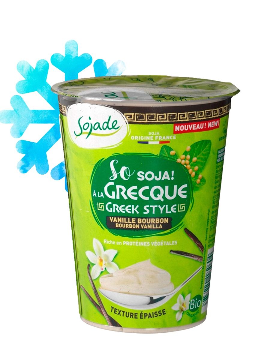 Soja Vainilla Estilo Griego 400g Sojade