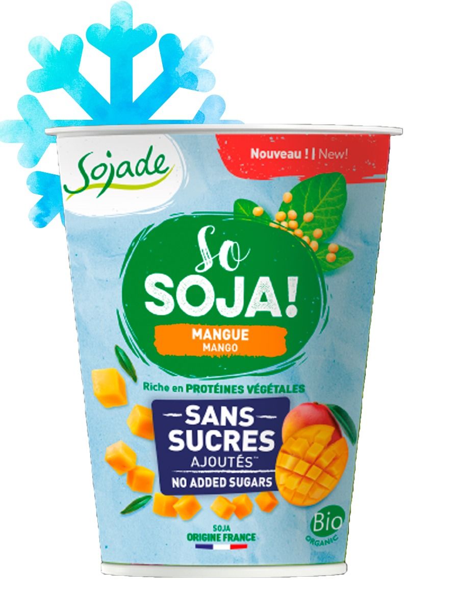 Postre de Mango sin Azúcar 400g Sojade