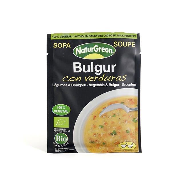 Sopa bulgur con verduras 40g Naturgreen