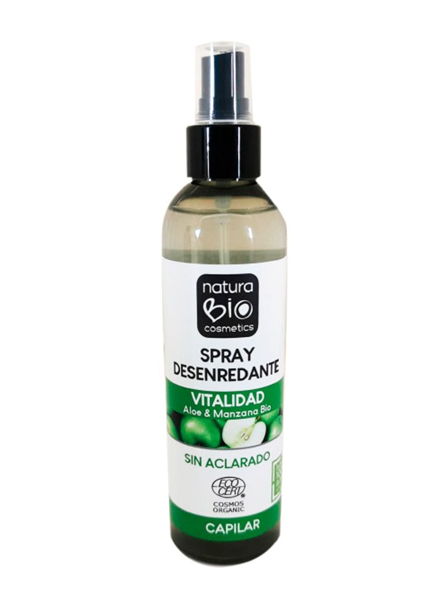 Spray Desenredante Vitalidad Aloe & Manzana 200ml Naturabio