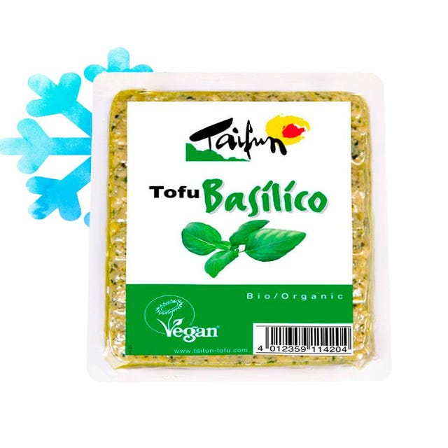 Tofu con Albahaca Bio 200g Taifun