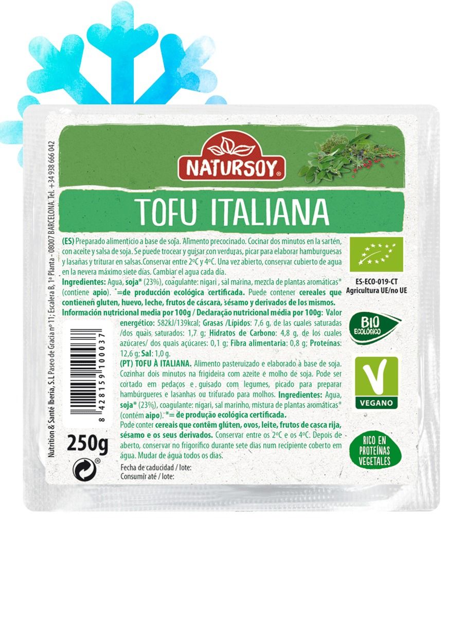Tofu A La Italiana 250g Natursoy