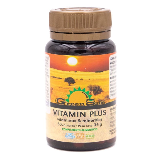 Vitamin Plus 60 cápsulas Green Sun