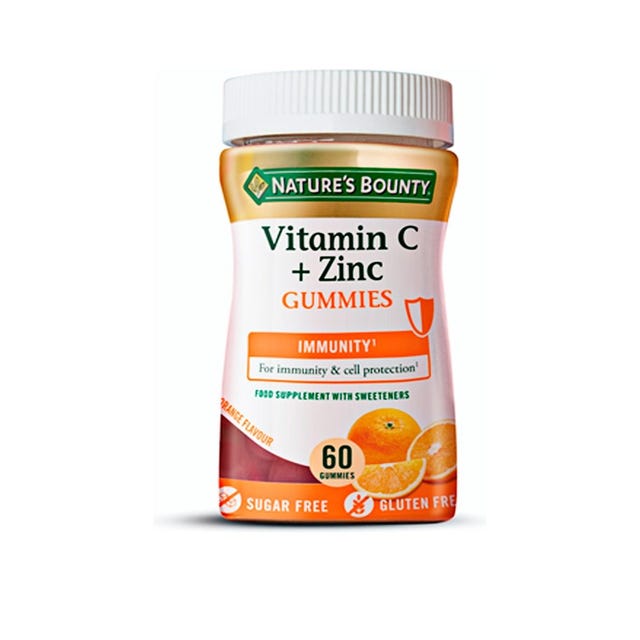 Vitamina C + Zinc Gummies 60 comprimidos Nature'S Bounty