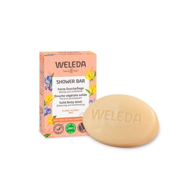 Jabón de Ducha Sólido Envolvente Floral 75ml Weleda