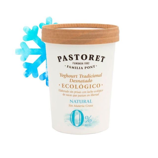 Yogur Natural 0% 500g Pastoret