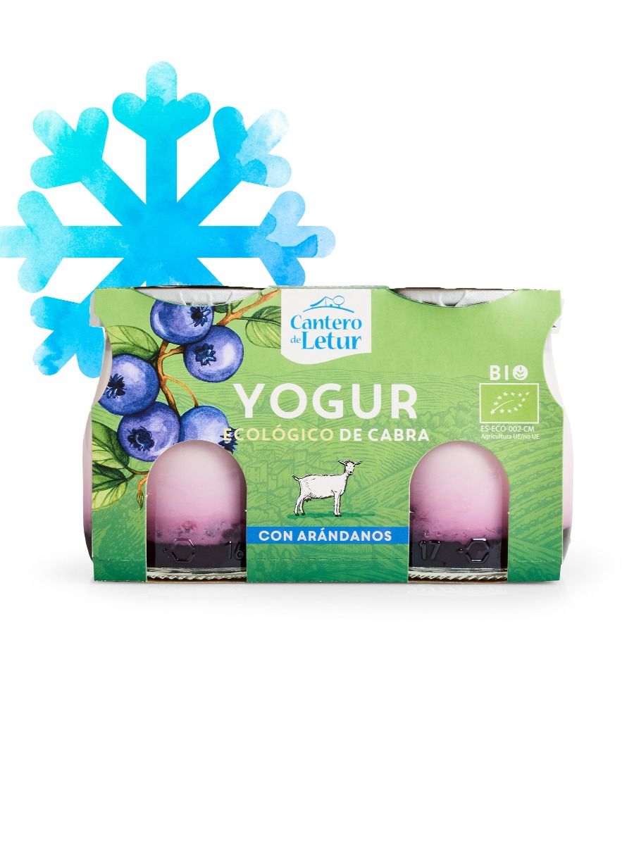 Yogur de Cabra con Arándanos Pack 2uds El Cantero De Letur