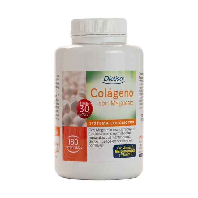 Colágeno con magnesio 180 comprimidos Dietisa