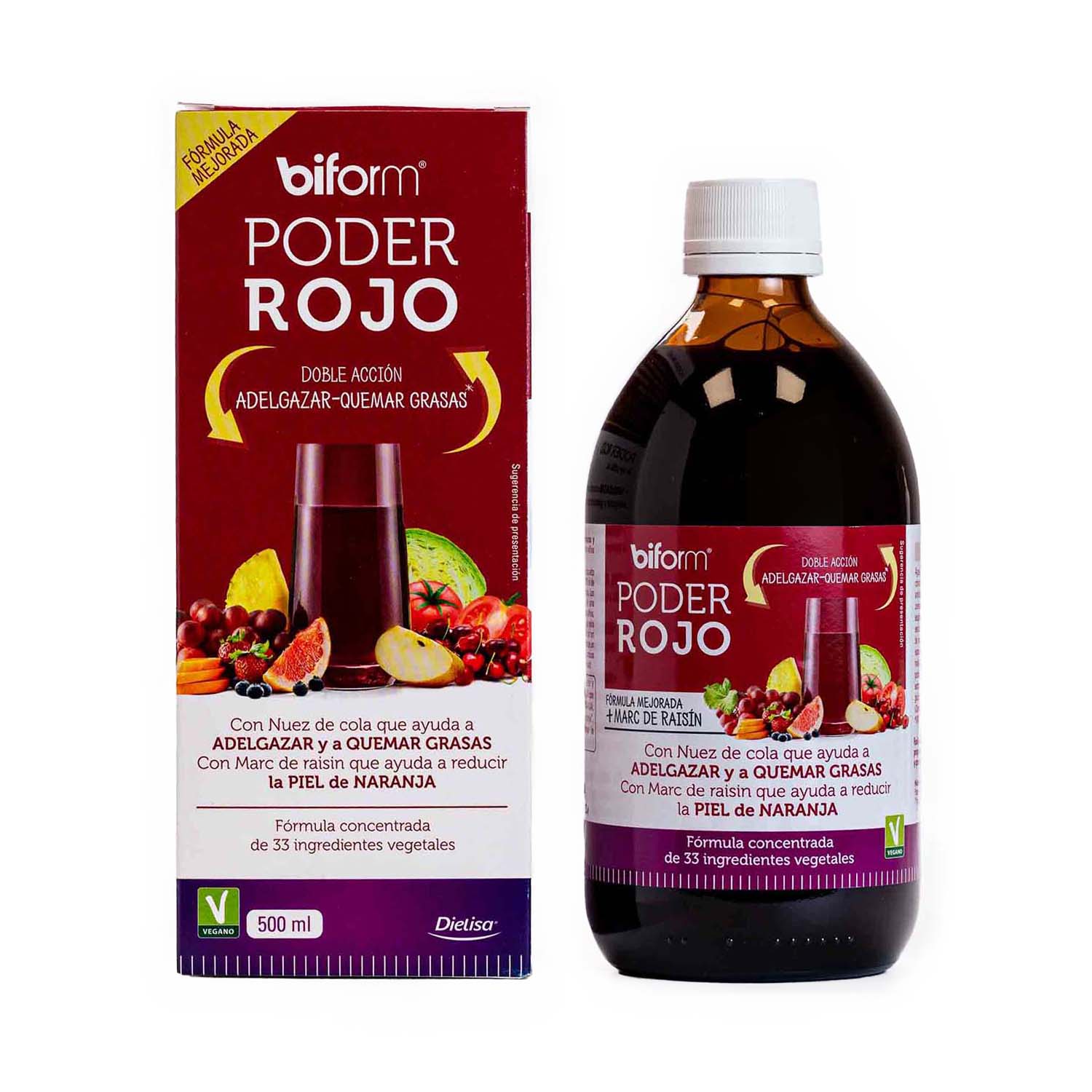 Poder Rojo 500ml Biform