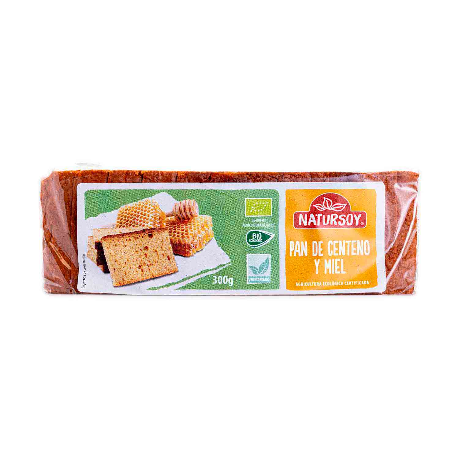 Pan de centeno y miel 300g Natursoy