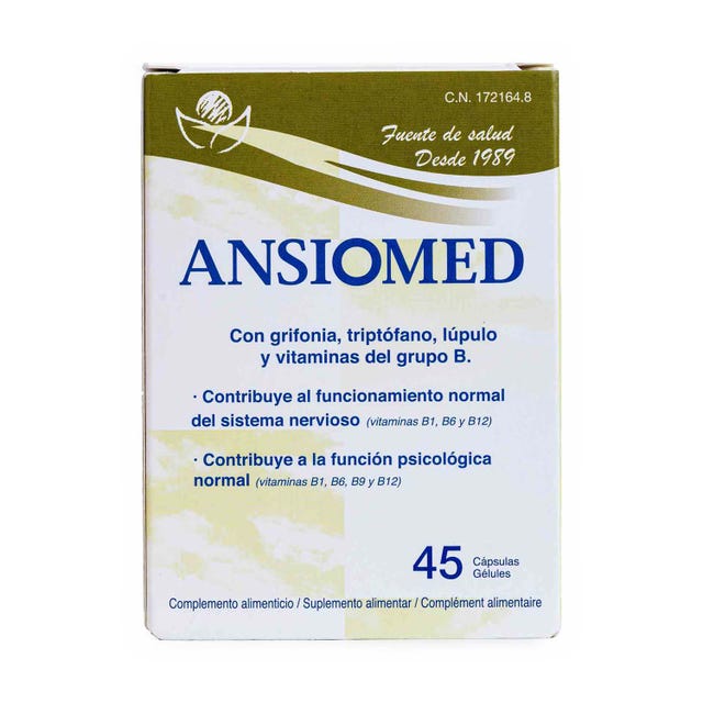 Ansiomed 45 cápsulas Bioserum