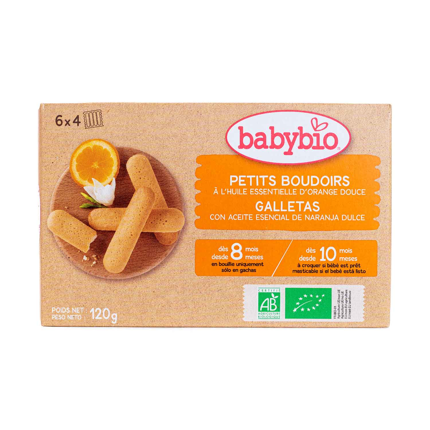 Galleta dentición para bebé bio 120g Babybio