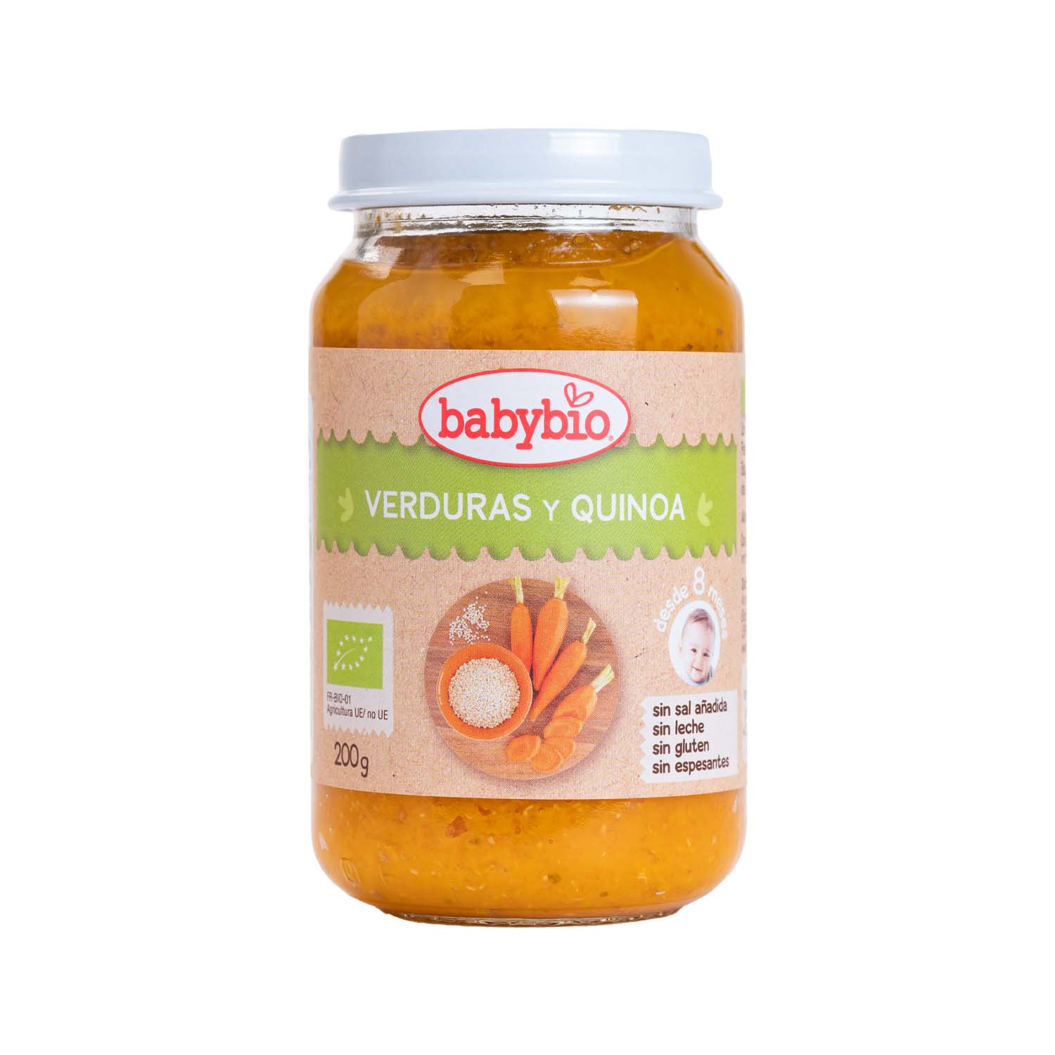 Potito de verduras y quinoa bio 200g Babybio