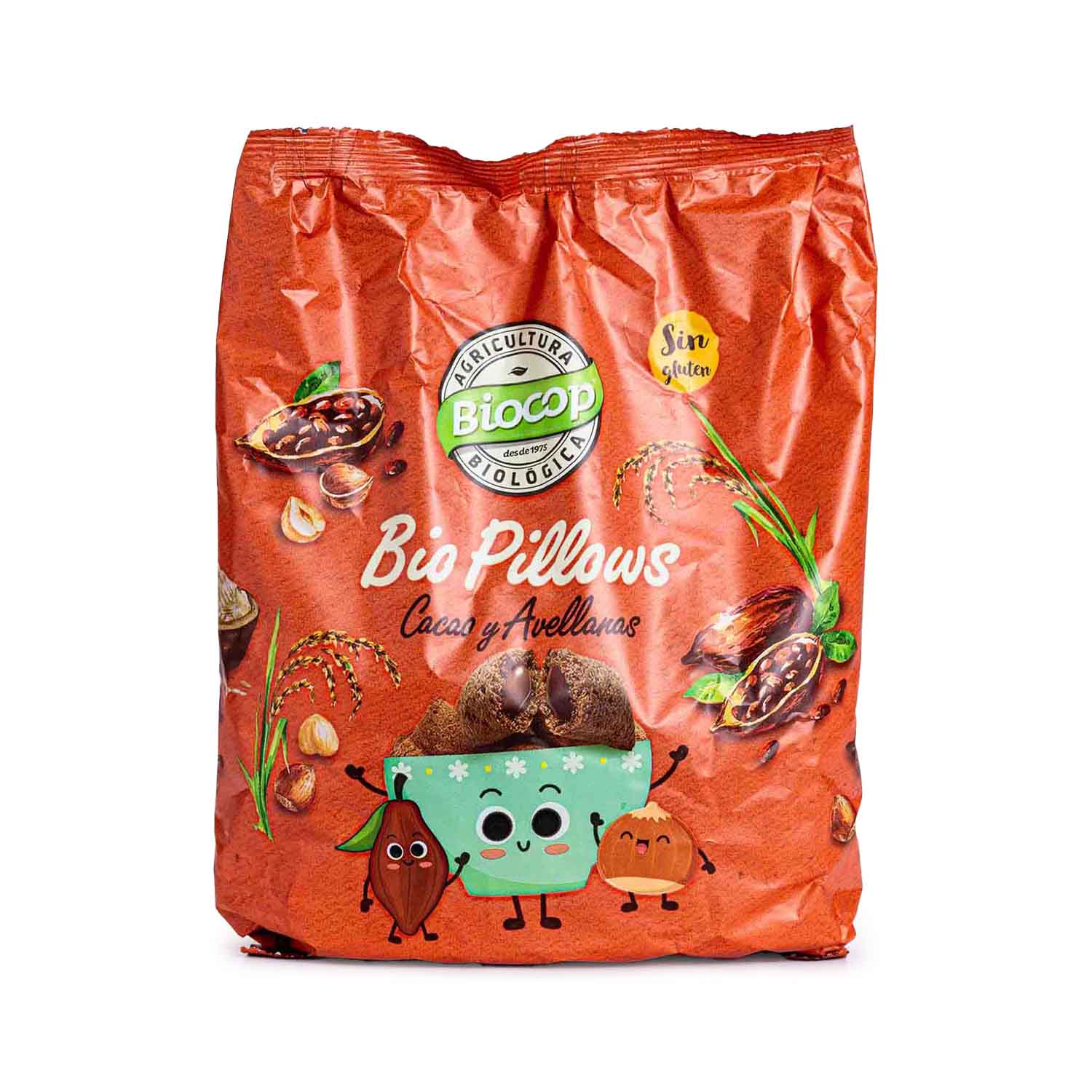 Cereales pilloswschoco con avellanas bio 300g Biocop