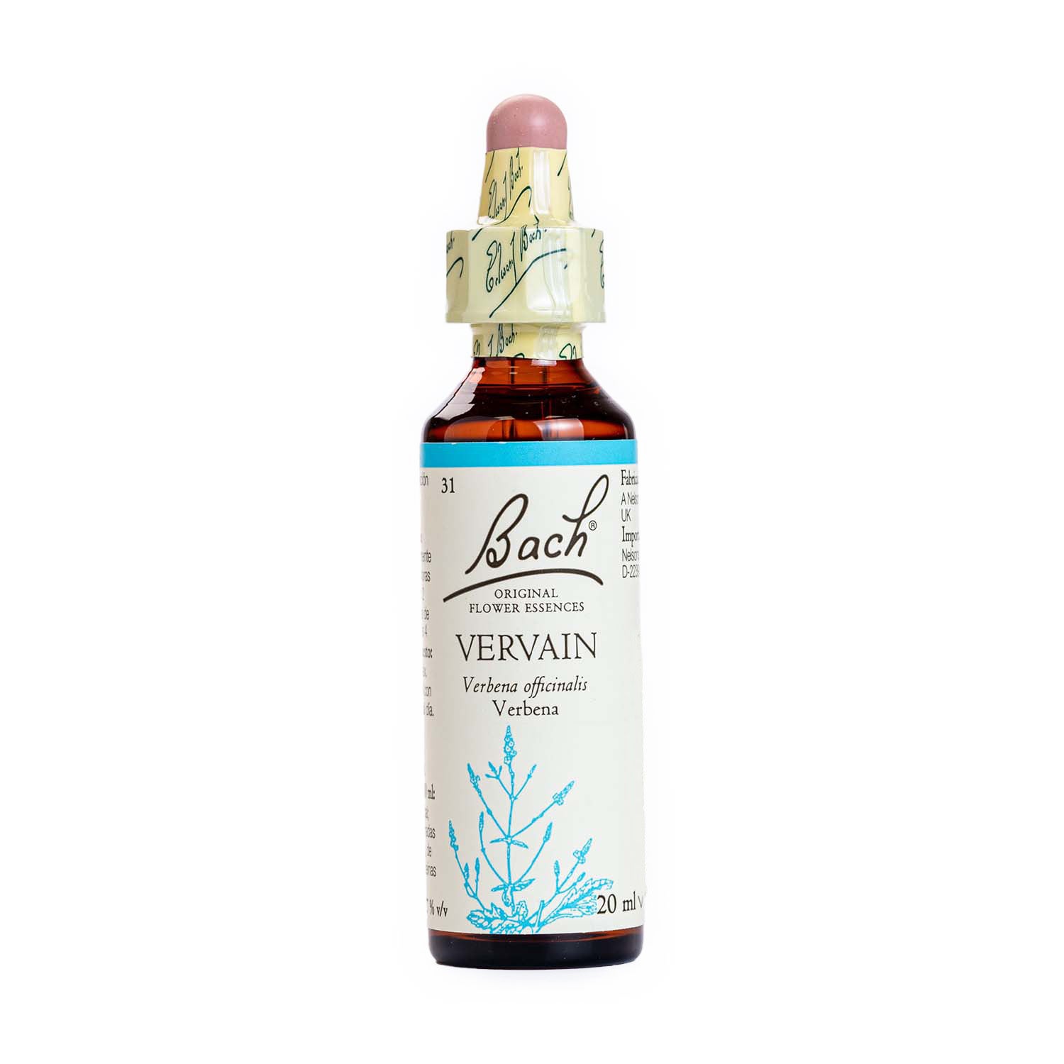 Flores de Bach nº 31 Verbena 20ml Dr. Bach