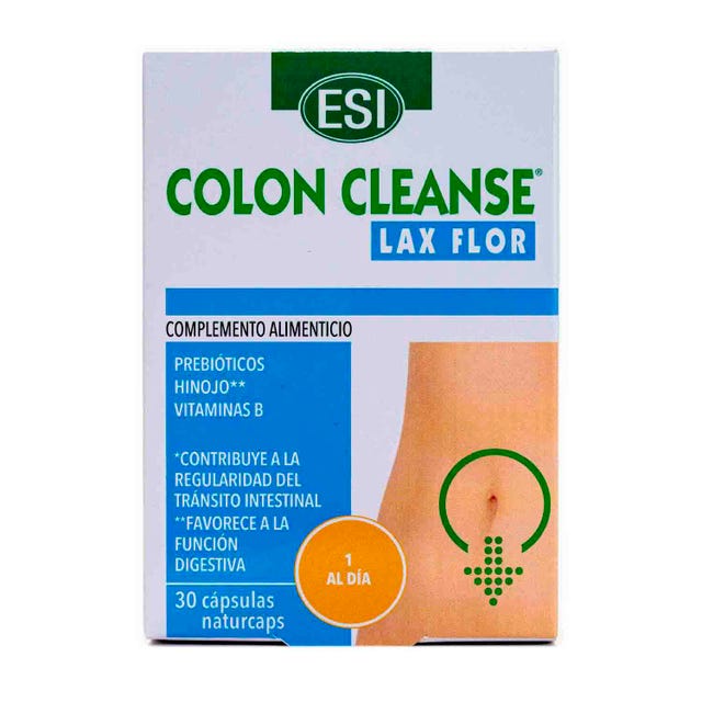 Colon Cleanse Lax Flor 30 cápsulas Esi