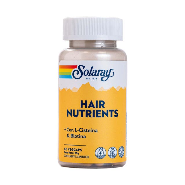 Hair Nutrients 60 cápsulas Solaray
