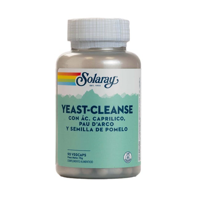 Yeast cleanse 90 cápsulas Solaray
