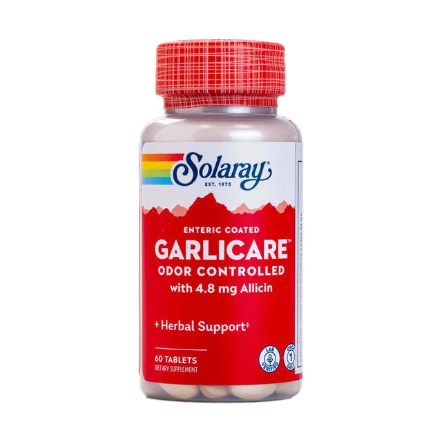 Garlicare 60 cápsulas Solaray