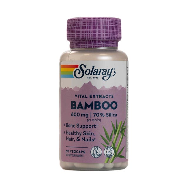 Bambú 60 cápsulas Solaray
